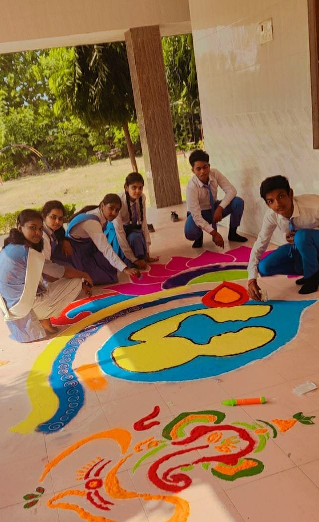 Ganpati Rangoli